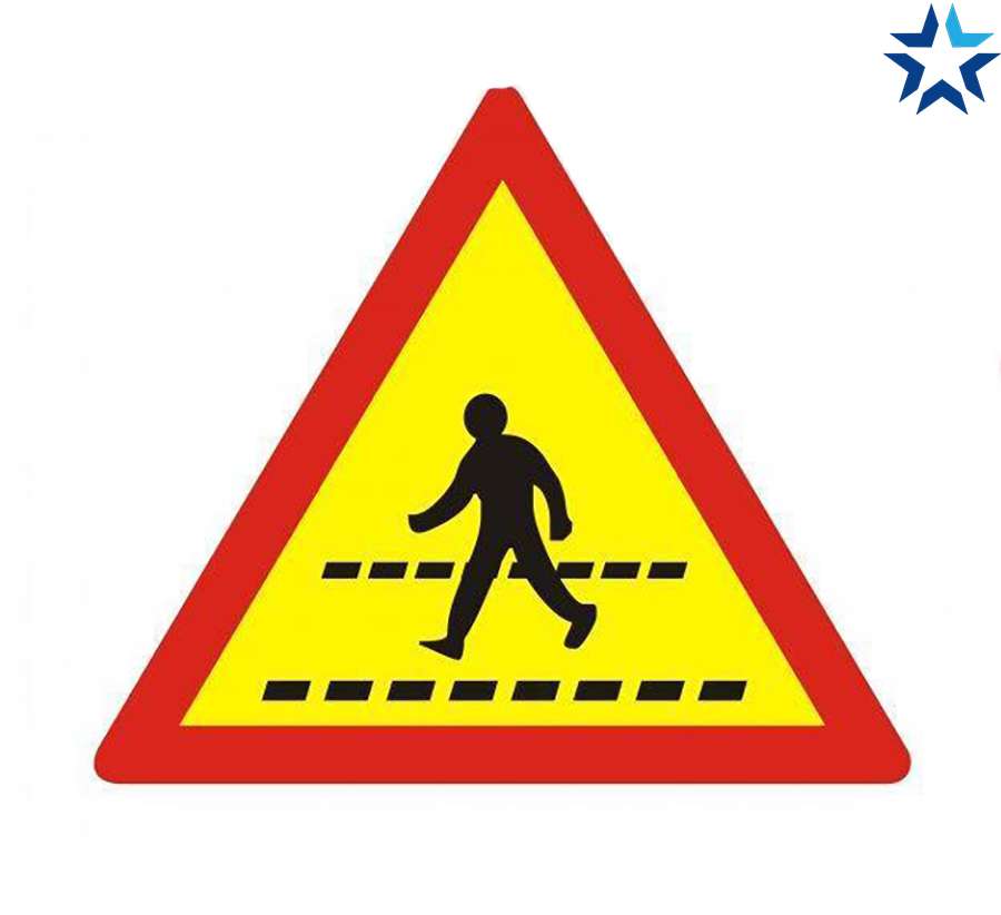 Biển báo nguy hiểm dành cho người đi bộ